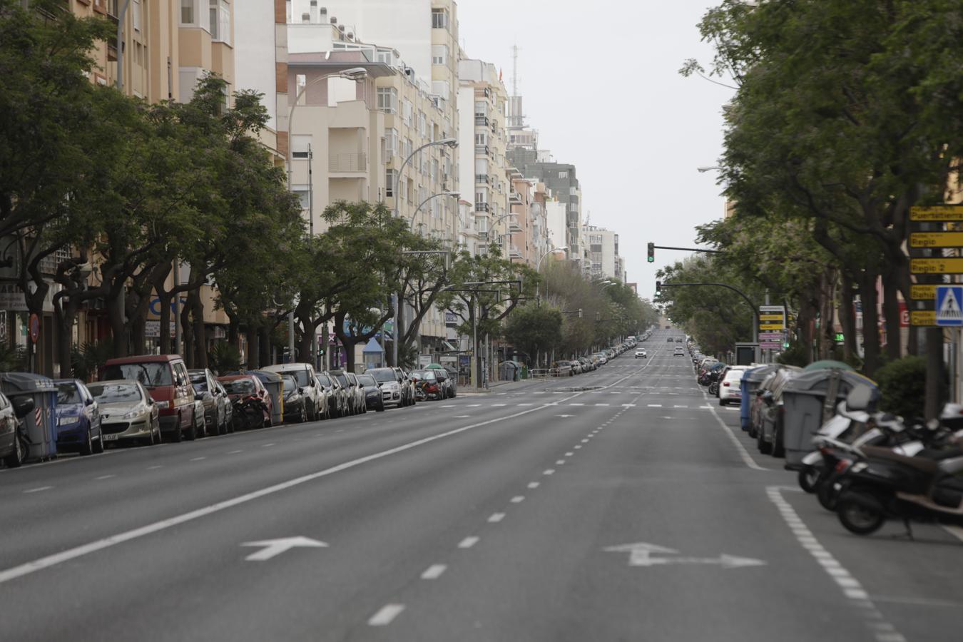 FOTOS: Cádiz en el tercer domingo de confinamiento