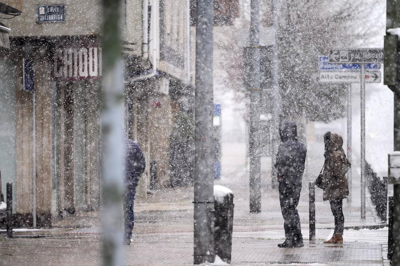 Alerta de nieve en Cantabria. 