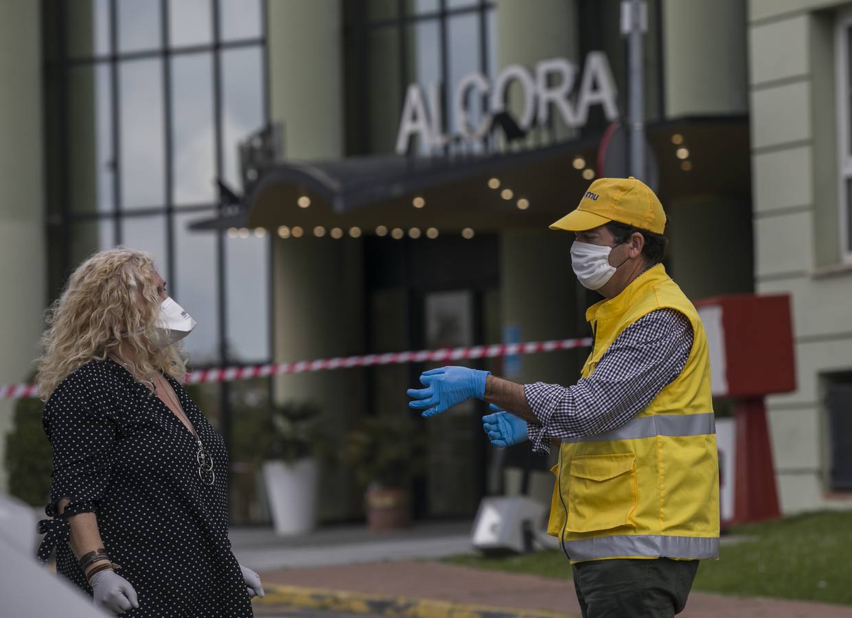 El Hotel Alcora de Sevilla, el primero en medicalizarse para atender a afectados por coronavirus