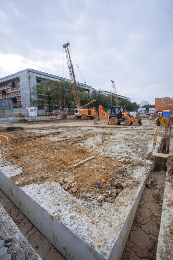 Coronavirus en Sevilla: Obras paradas  tras las restricciones a la actividad del Gobierno