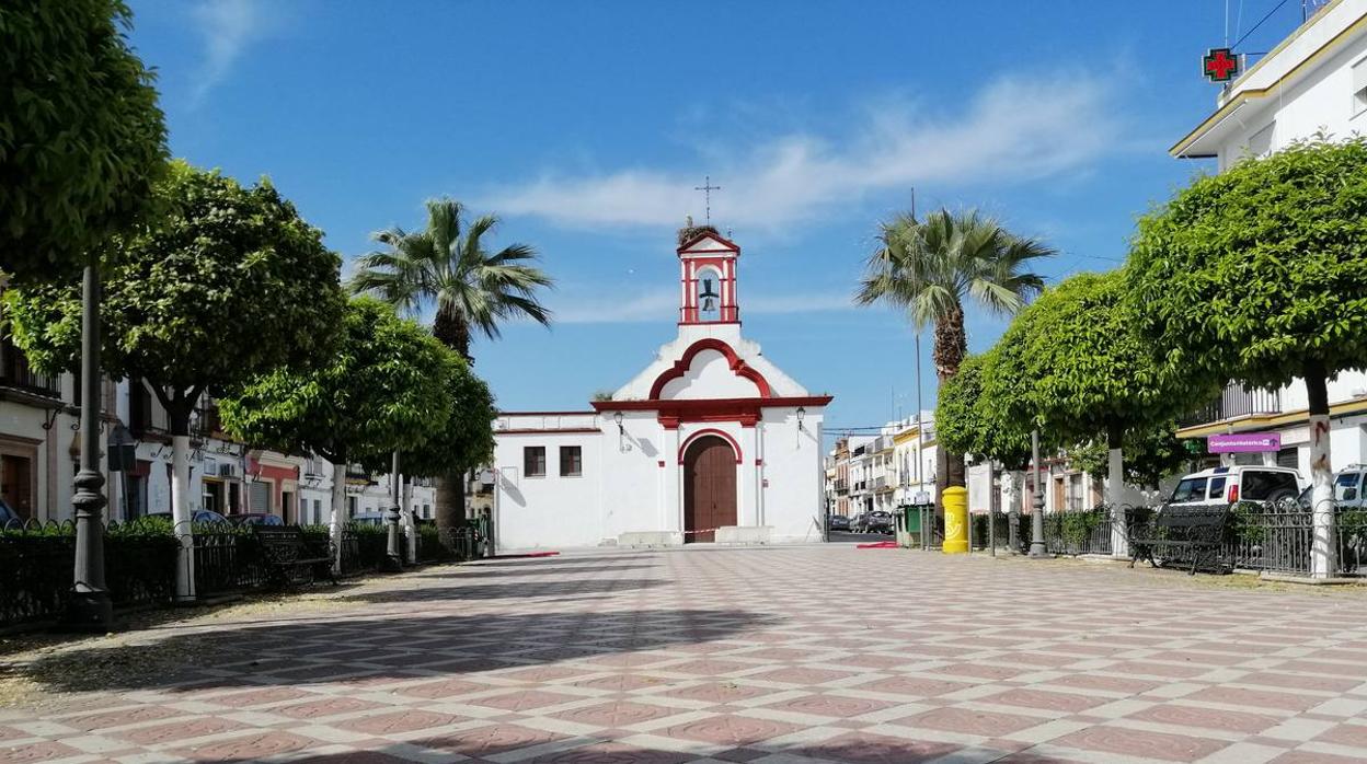 Coronavirus en Sevilla: Lora del Río, calles desiertas durante el estado de alarma