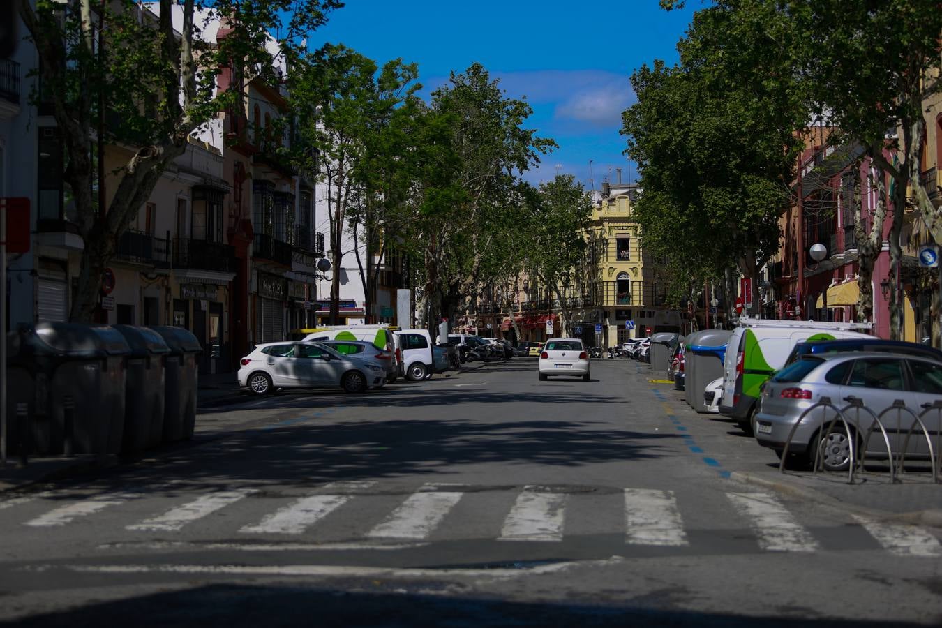 Coronavirus en Sevilla: Así vive el Arenal el estado de alarma