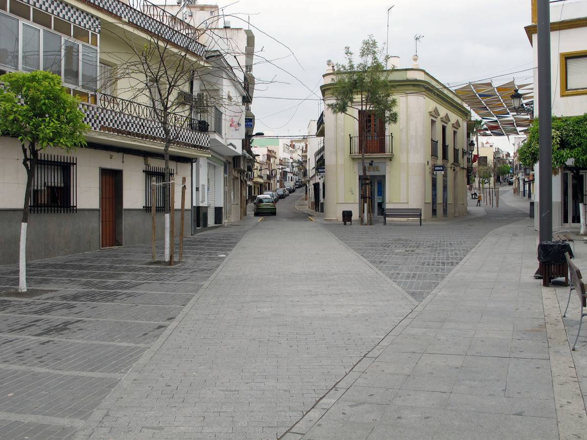 Coronavirus en Sevilla: Las Cabezas de San Juan, una ciudad confinada