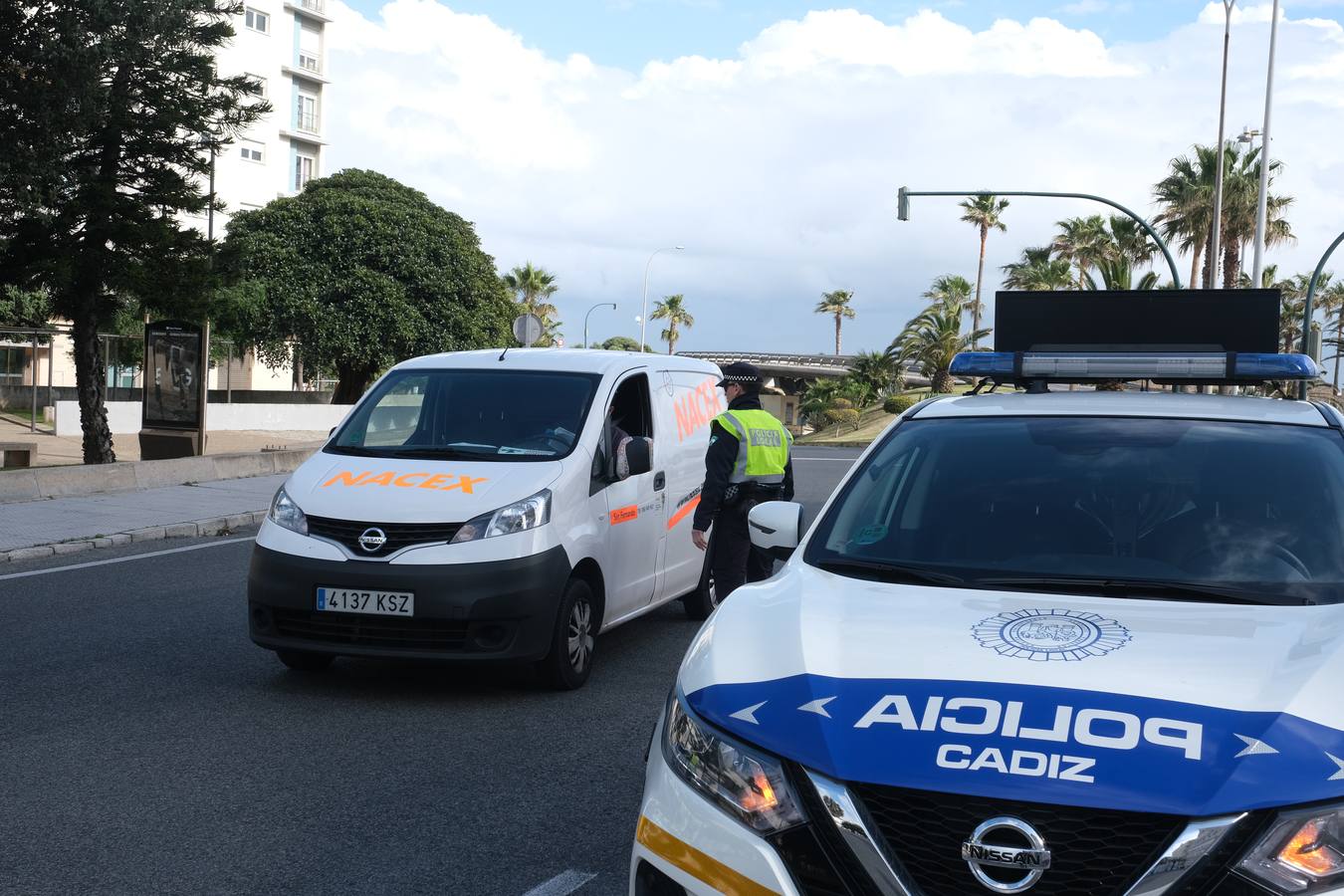 FOTOS: Coronavirus y confinamiento en Cádiz. Calles y plazas el miércoles 1 de abril 2020