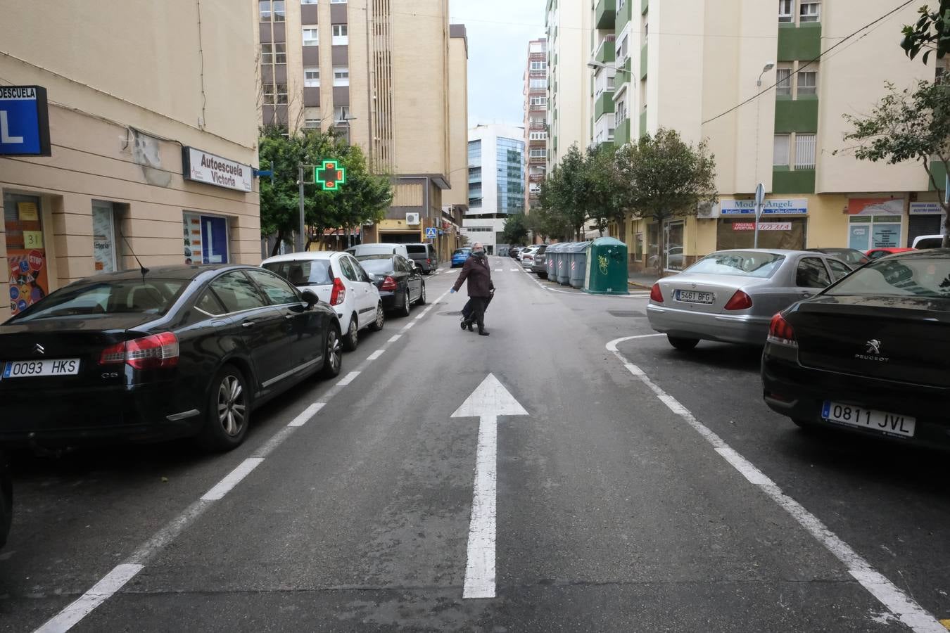 FOTOS: Coronavirus y confinamiento en Cádiz. Calles y plazas el miércoles 1 de abril 2020