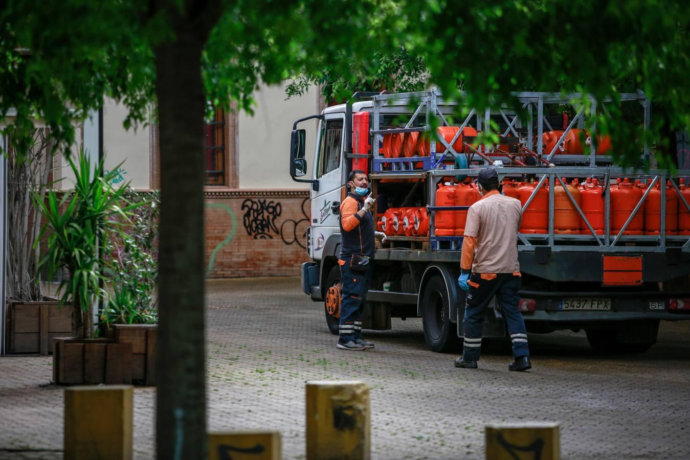 Así se vive en la Alameda durante el estado de alarma por coronavirus