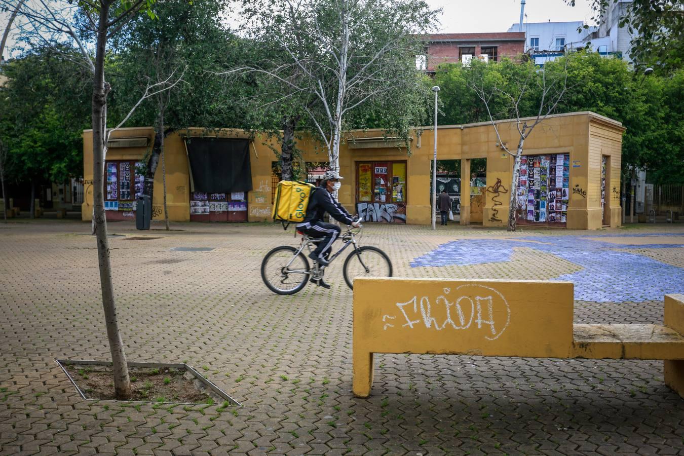 Así se vive en la Alameda durante el estado de alarma por coronavirus