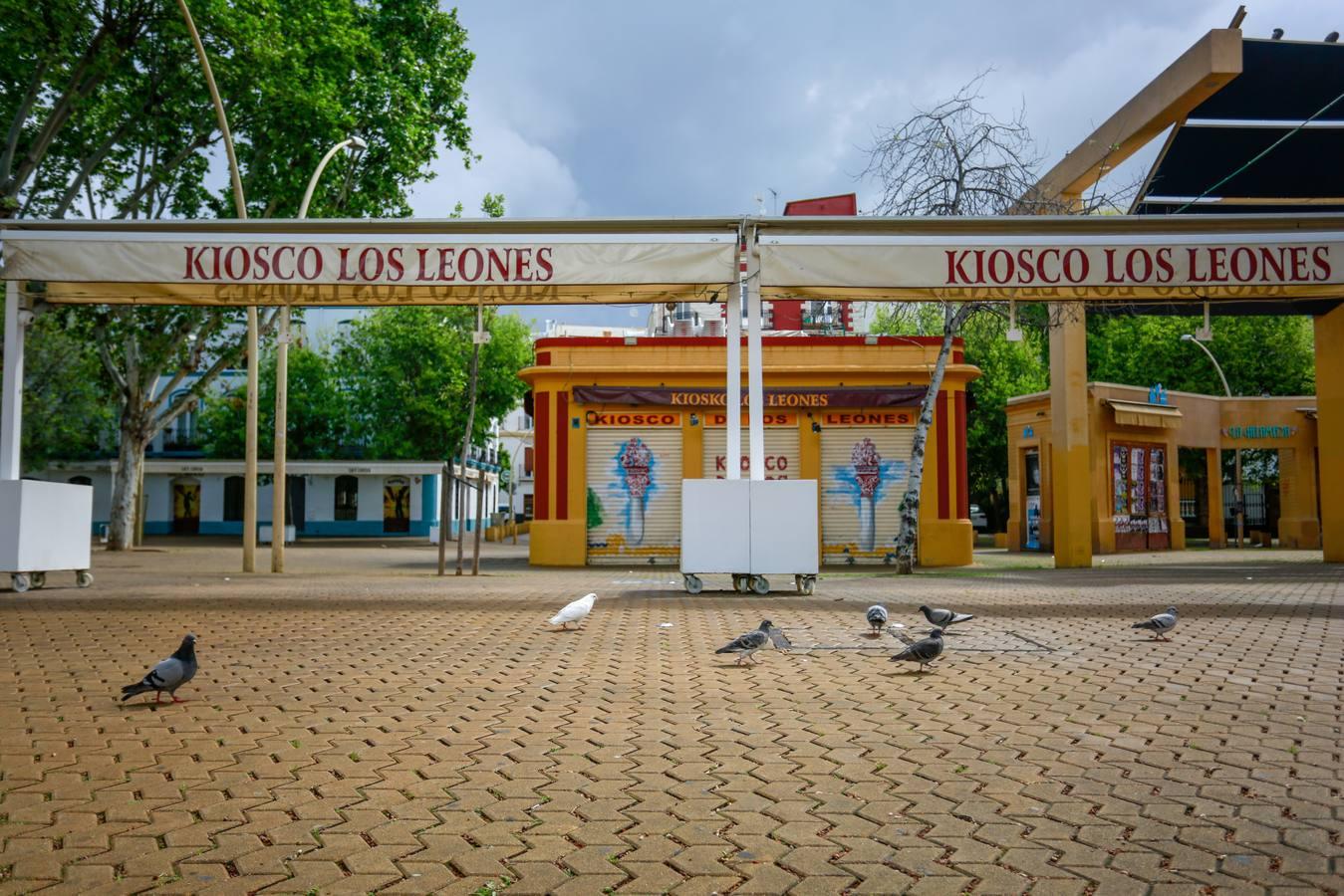 Así se vive en la Alameda durante el estado de alarma por coronavirus