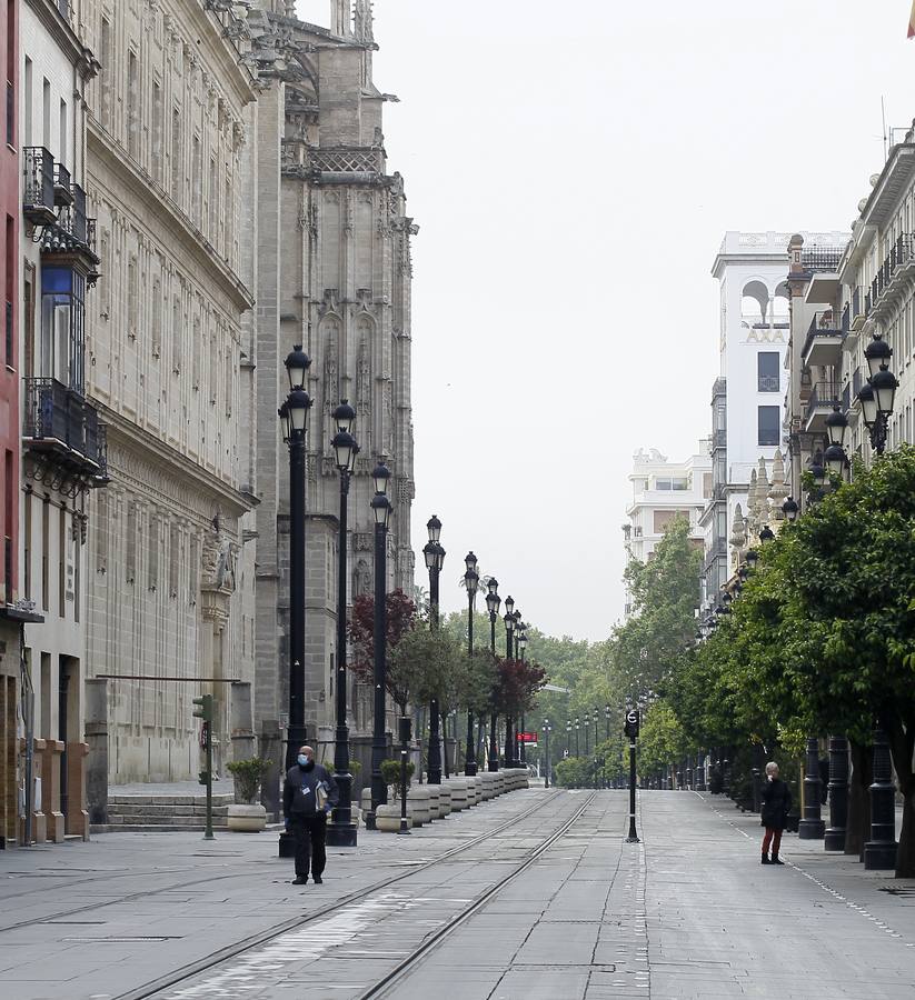 Coronavirus en Sevilla: Anómalo Viernes de Dolores