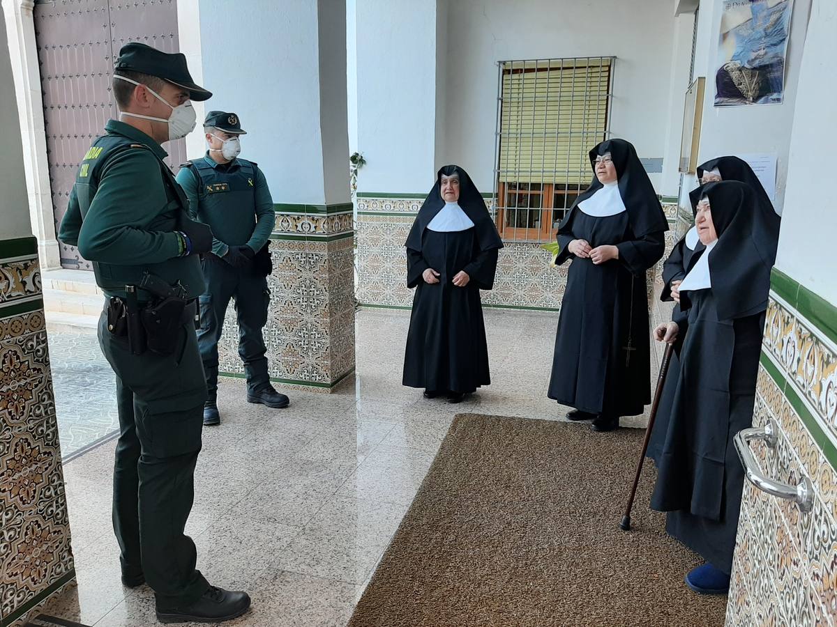 Así trabaja la Guardia Civil en Córdoba contra el coronavirus