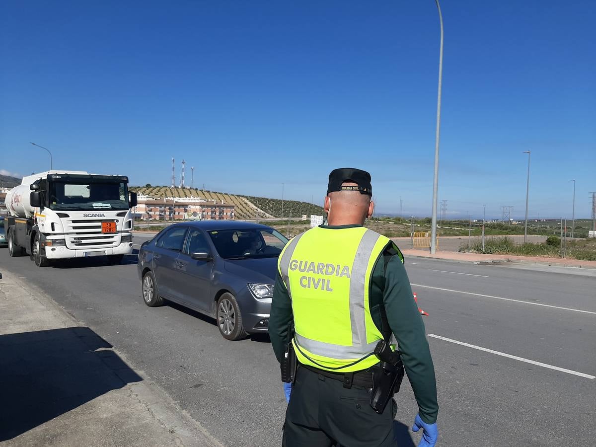 Así trabaja la Guardia Civil en Córdoba contra el coronavirus