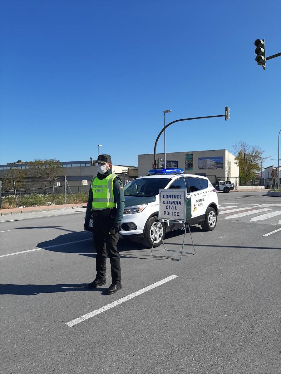 Así trabaja la Guardia Civil en Córdoba contra el coronavirus