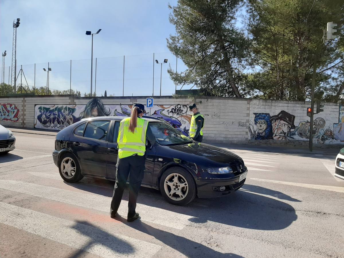 Así trabaja la Guardia Civil en Córdoba contra el coronavirus