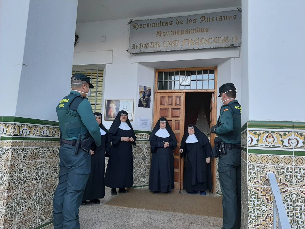 Así trabaja la Guardia Civil en Córdoba contra el coronavirus