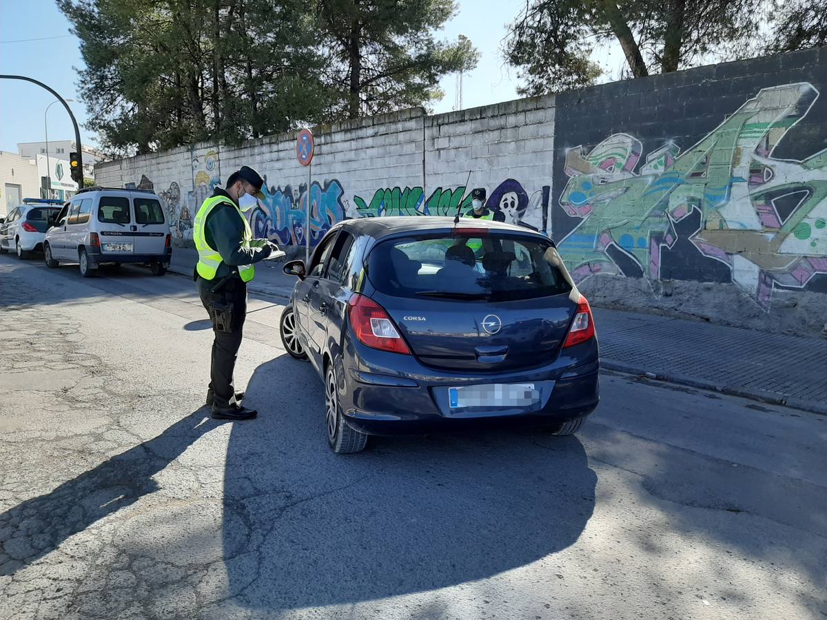 Así trabaja la Guardia Civil en Córdoba contra el coronavirus