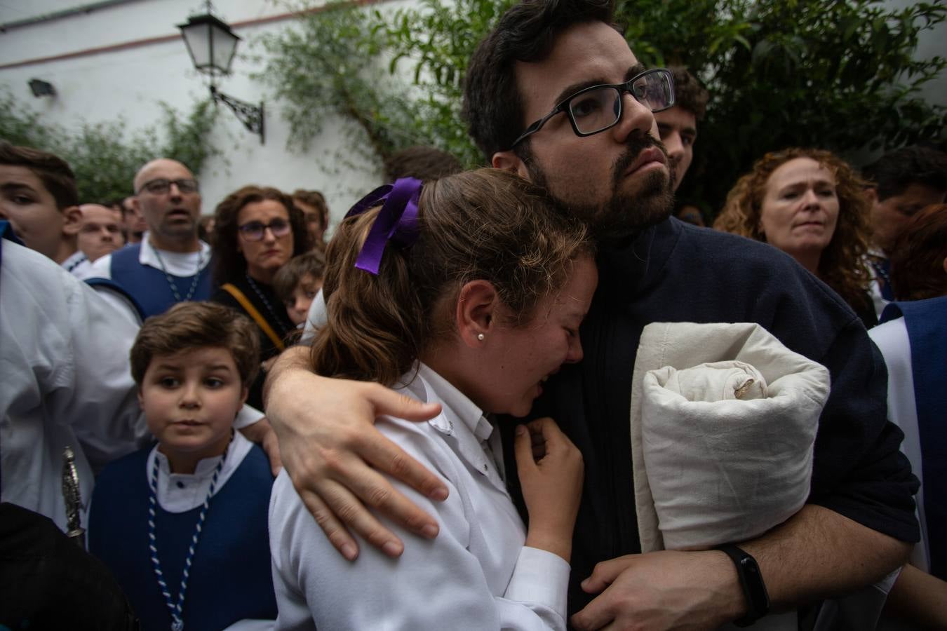 Nazarenos de la Hermandad de Los Negritos