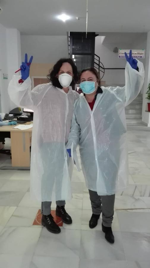 María José y Silvia. 49 años / 50 años.Trabajadoras Sociales. 