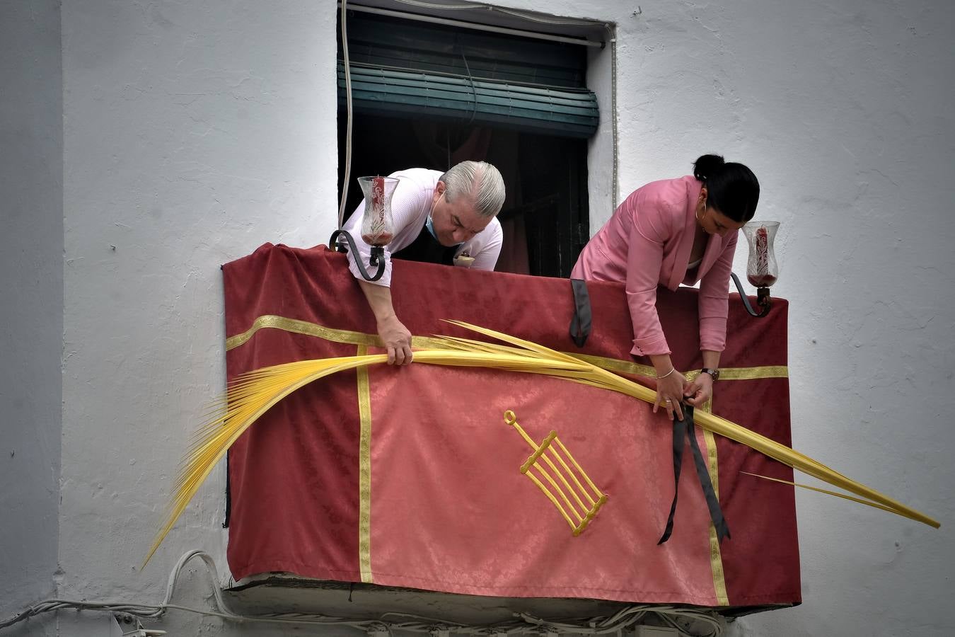 Semana Santa de Sevilla 2020: Un Domingo de Ramos desde los balcones