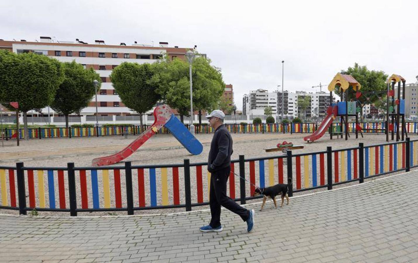 En imágenes, un barrio sin niños en Nuevo Poniente