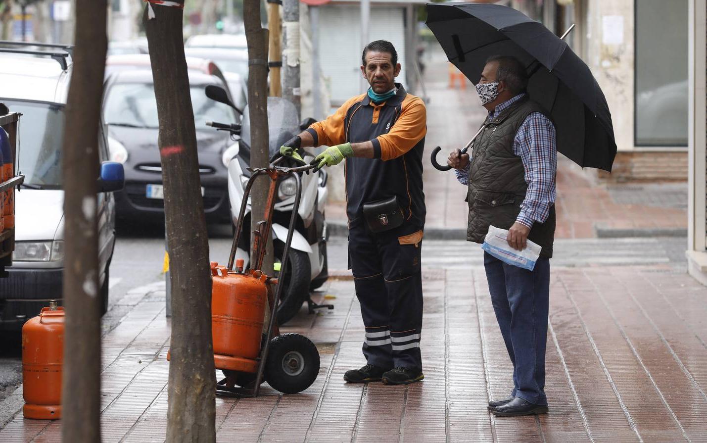 Así se vive la alarma en la Viñuela de Córdoba, en imágenes