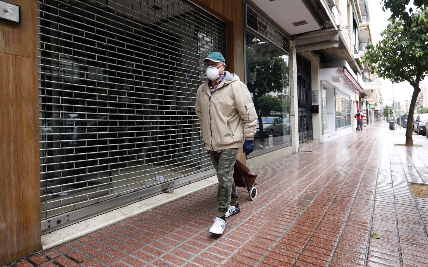 Así se vive la alarma en la Viñuela de Córdoba, en imágenes