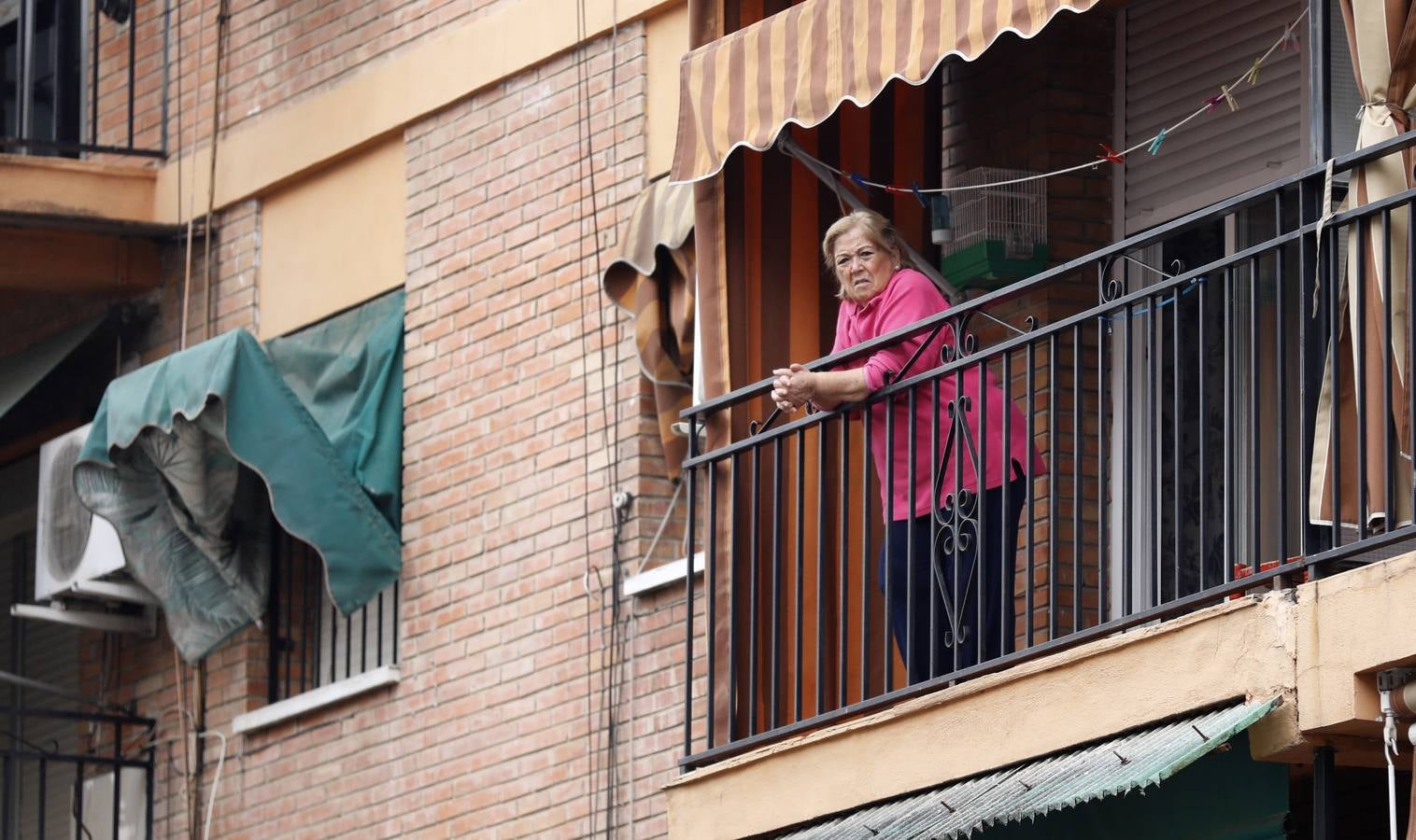 Así se vive la alarma en la Viñuela de Córdoba, en imágenes