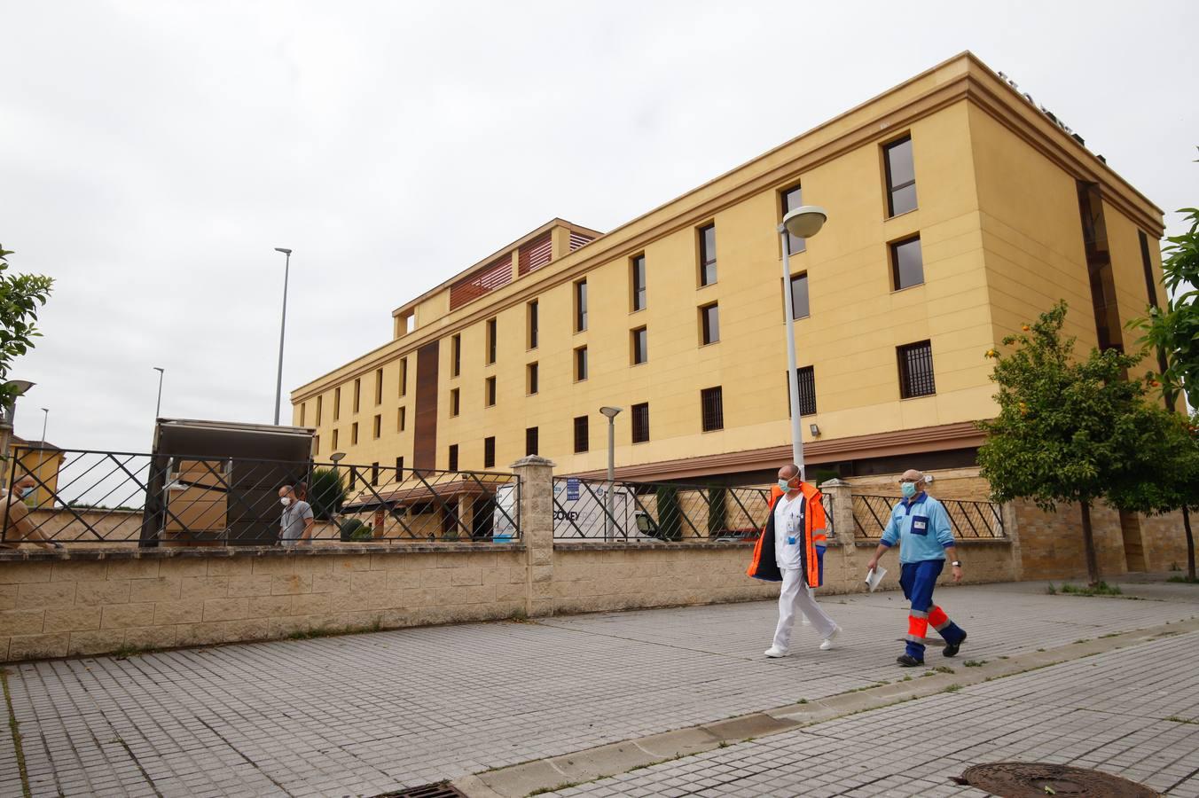 La medicalización del Hotel Ciudad de Córdoba, en imágenes