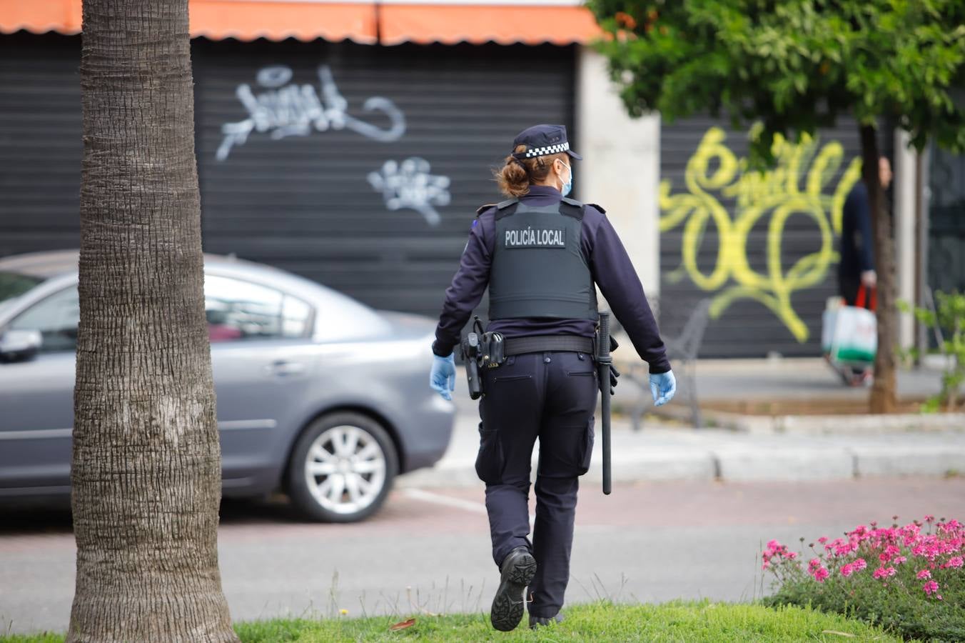 La intervención de la Policía Local de Córdoba por el coronavirus, en imágenes