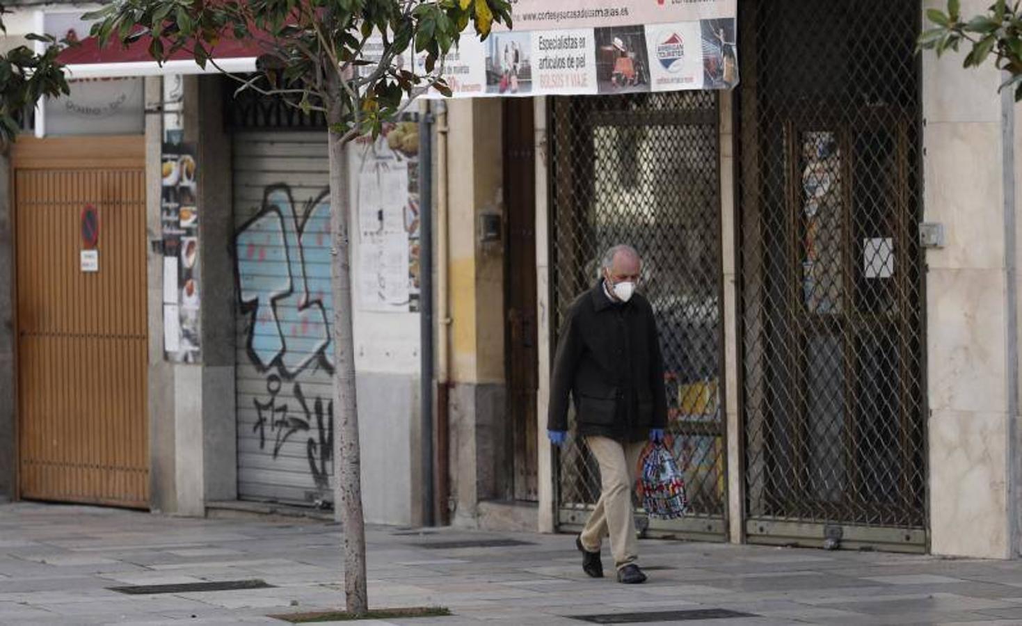 El centro comercial de Córdoba durante la crisis del coronavirus, en imágenes