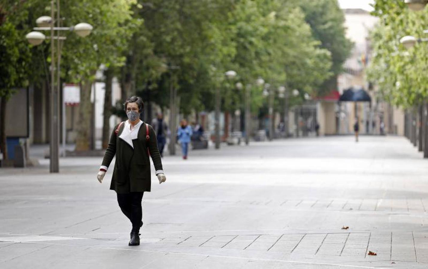 El centro comercial de Córdoba durante la crisis del coronavirus, en imágenes