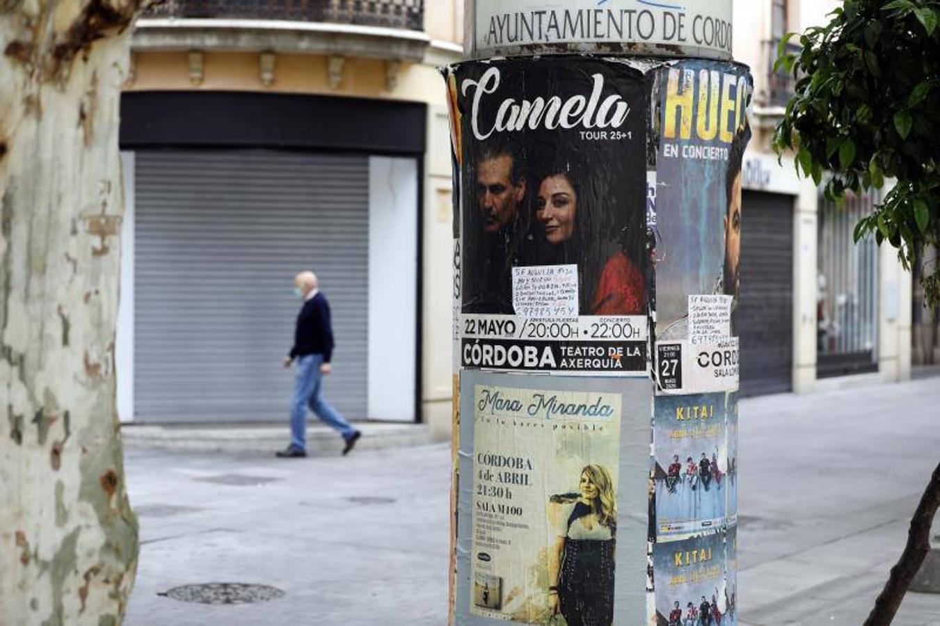 El centro comercial de Córdoba durante la crisis del coronavirus, en imágenes