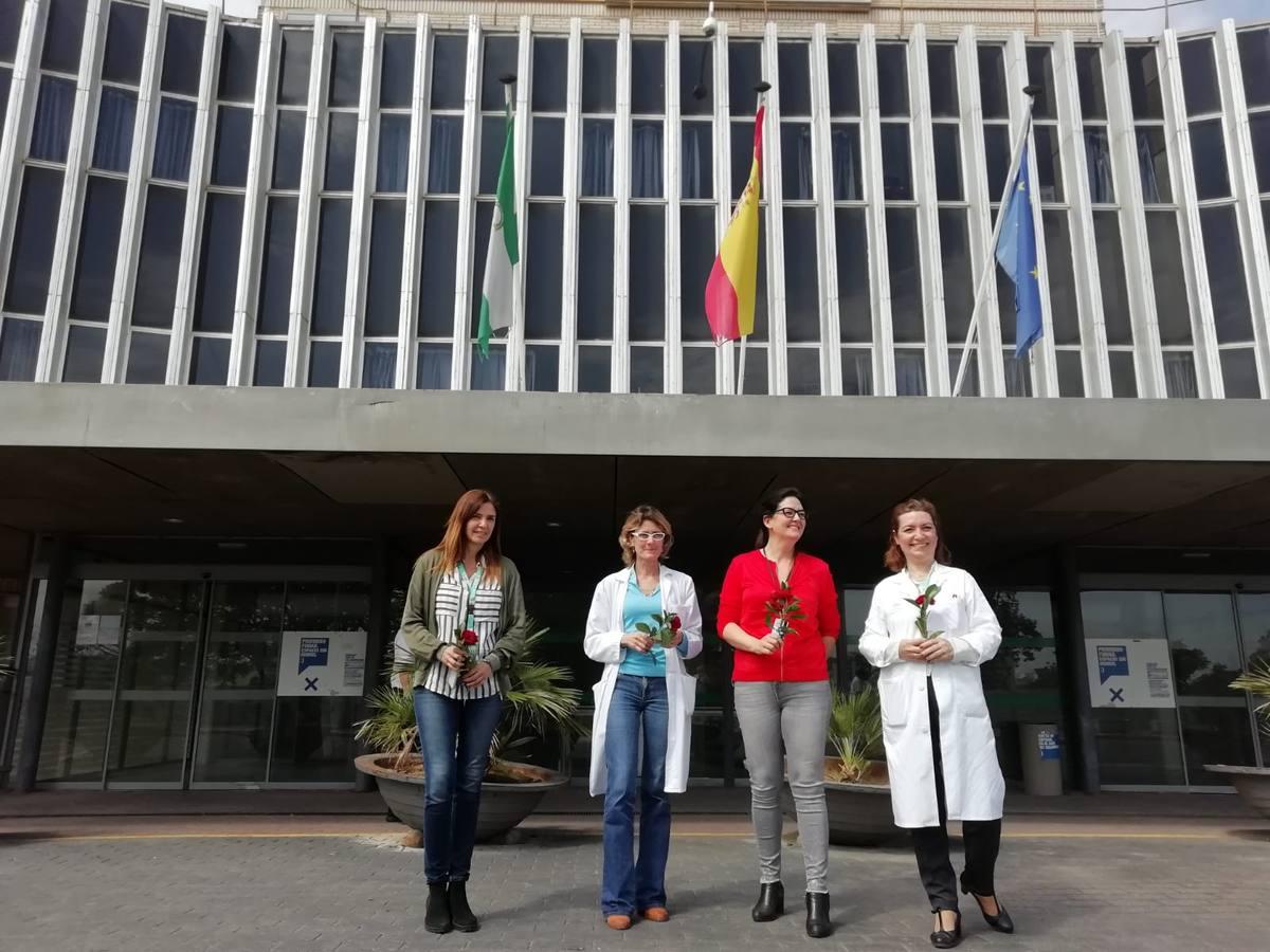 Ofrenda de flores del Baratillo a los hospitales