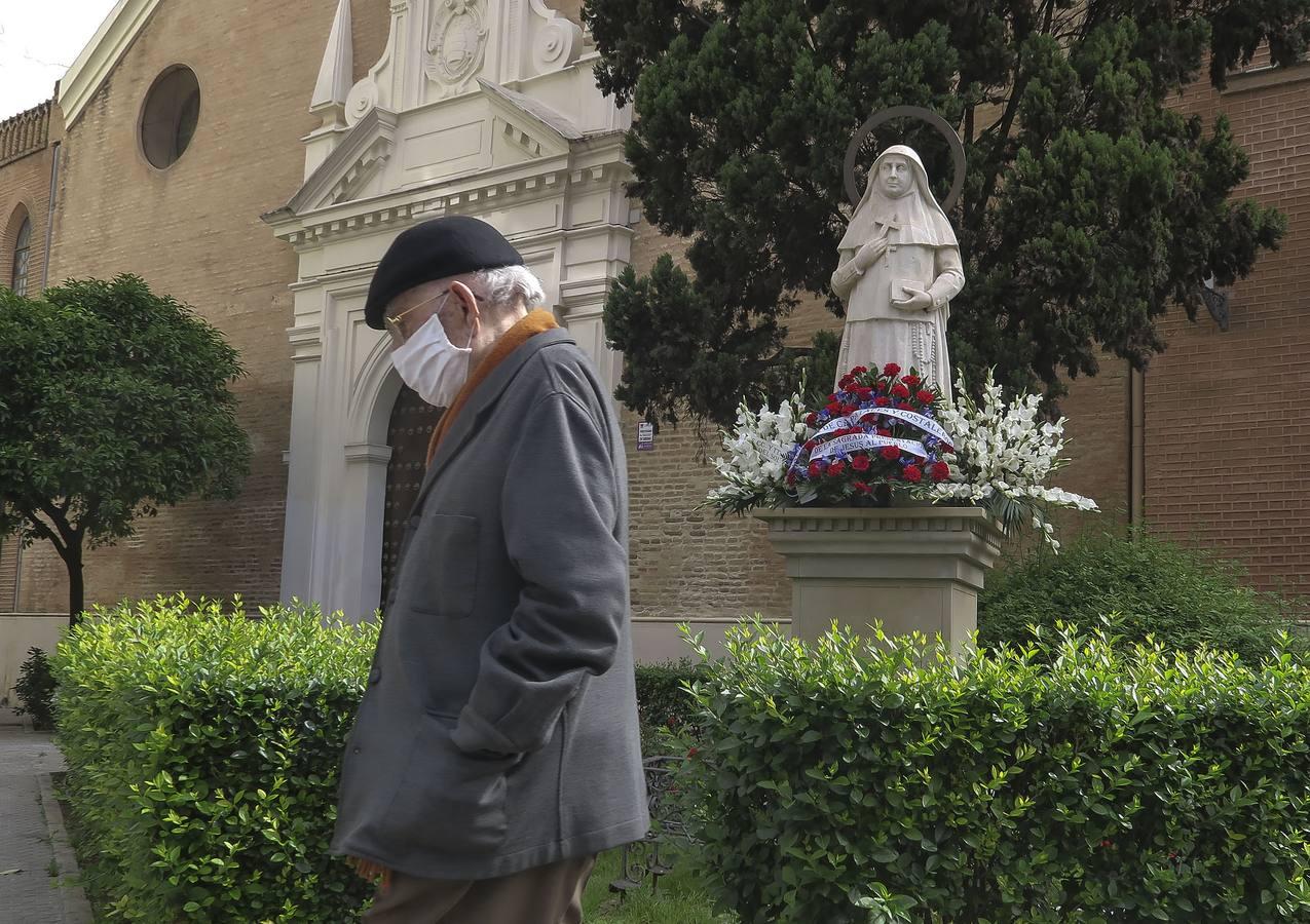 Imágenes de la Semana Santa de Sevilla de 2020: Cristo de Burgos