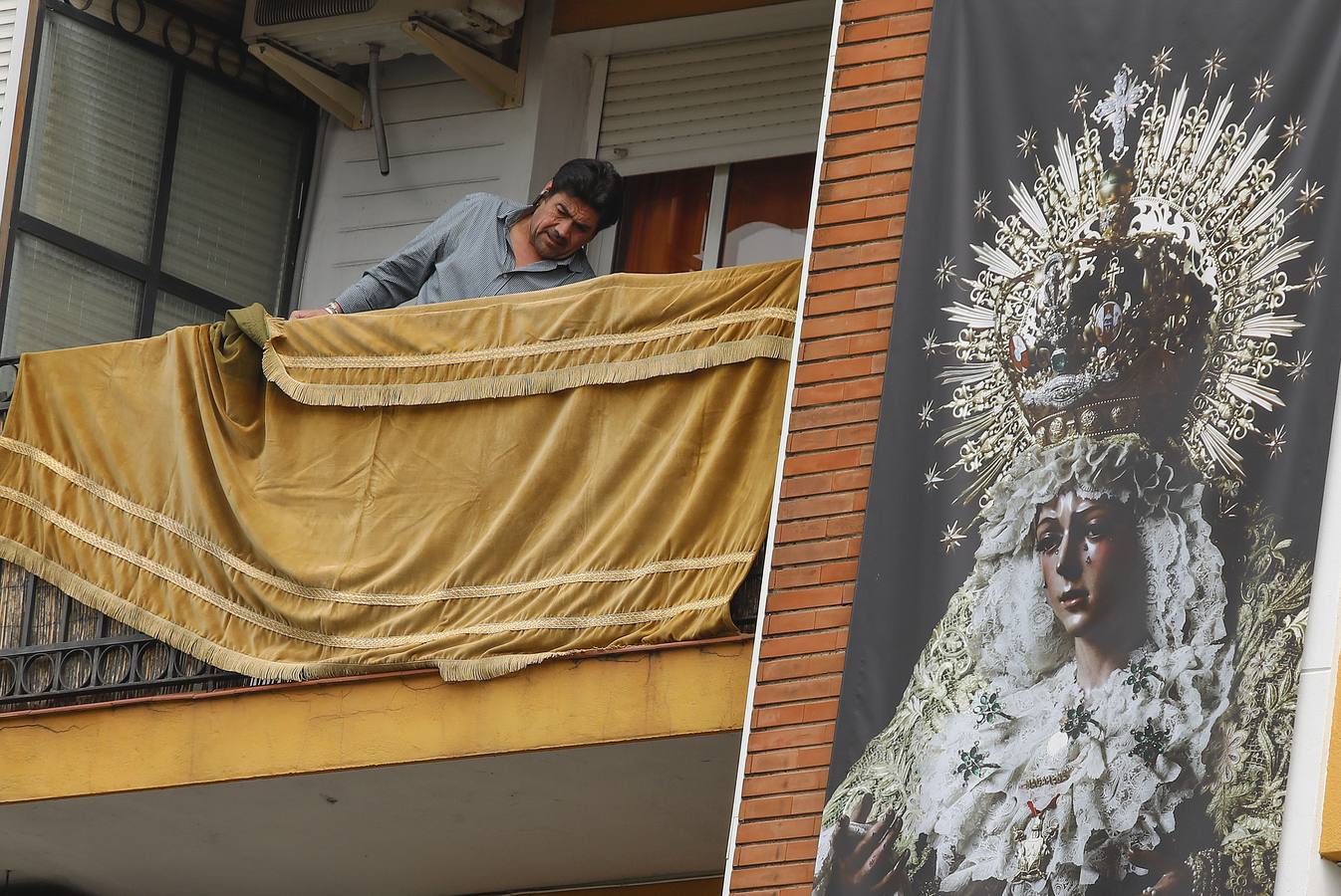 Imágenes de la Semana Santa de Sevilla de 2020: La Macarena