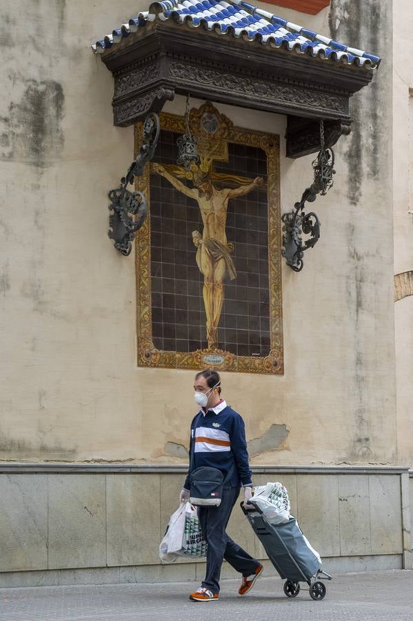 Imágenes de la Semana Santa de Sevilla de 2020: La Quinta Angustia