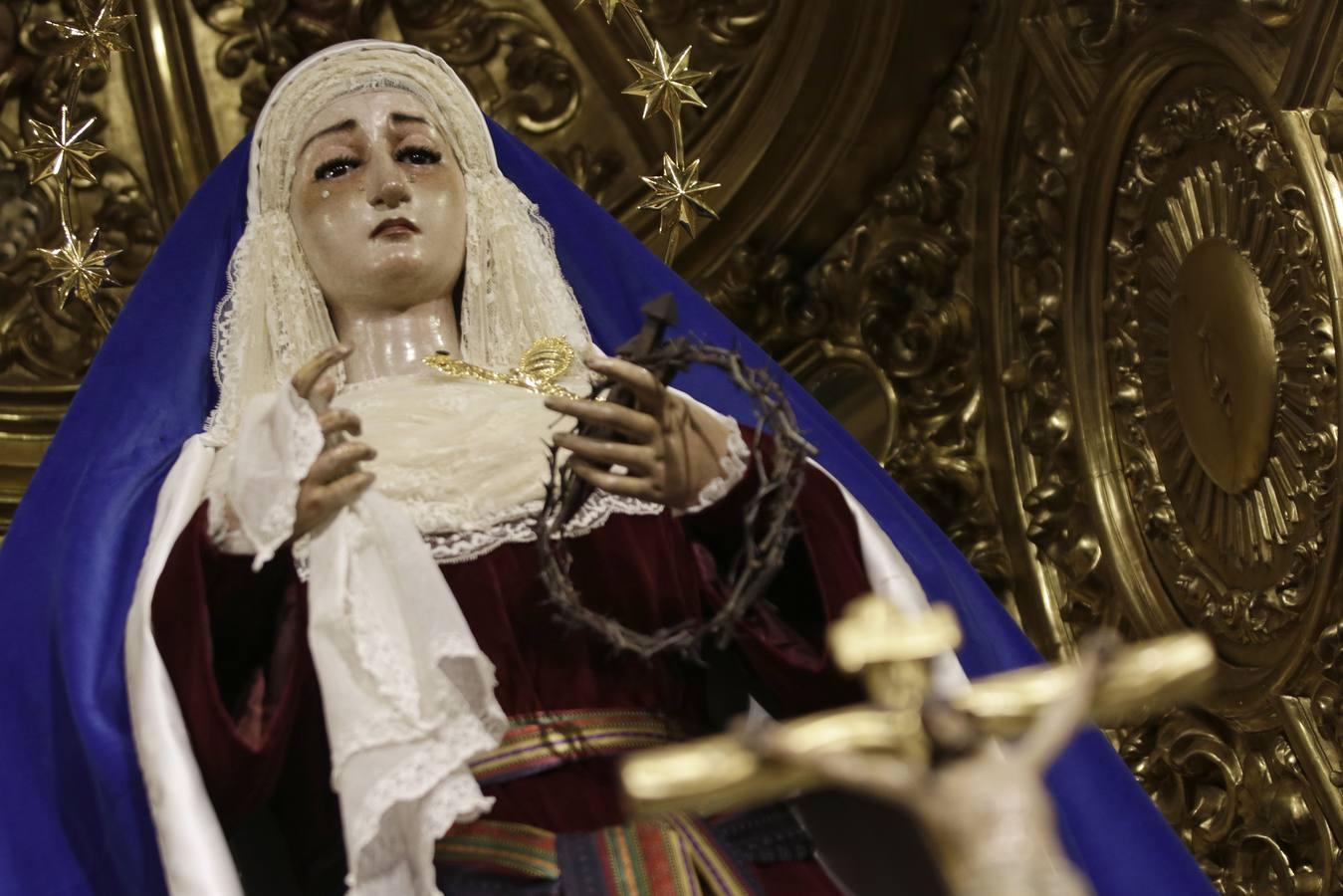 Imágenes de la Semana Santa de Sevilla de 2020: Soledad de San Lorenzo