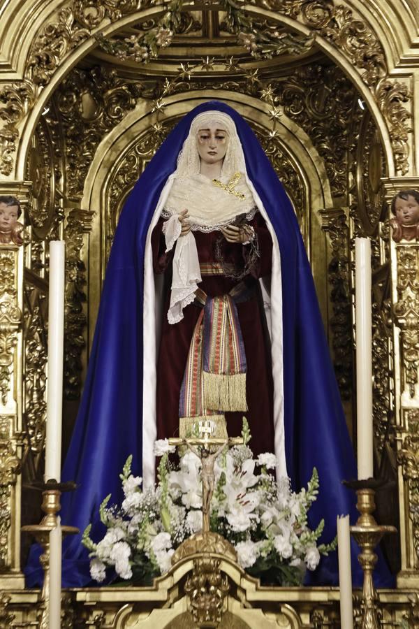 Imágenes de la Semana Santa de Sevilla de 2020: Soledad de San Lorenzo