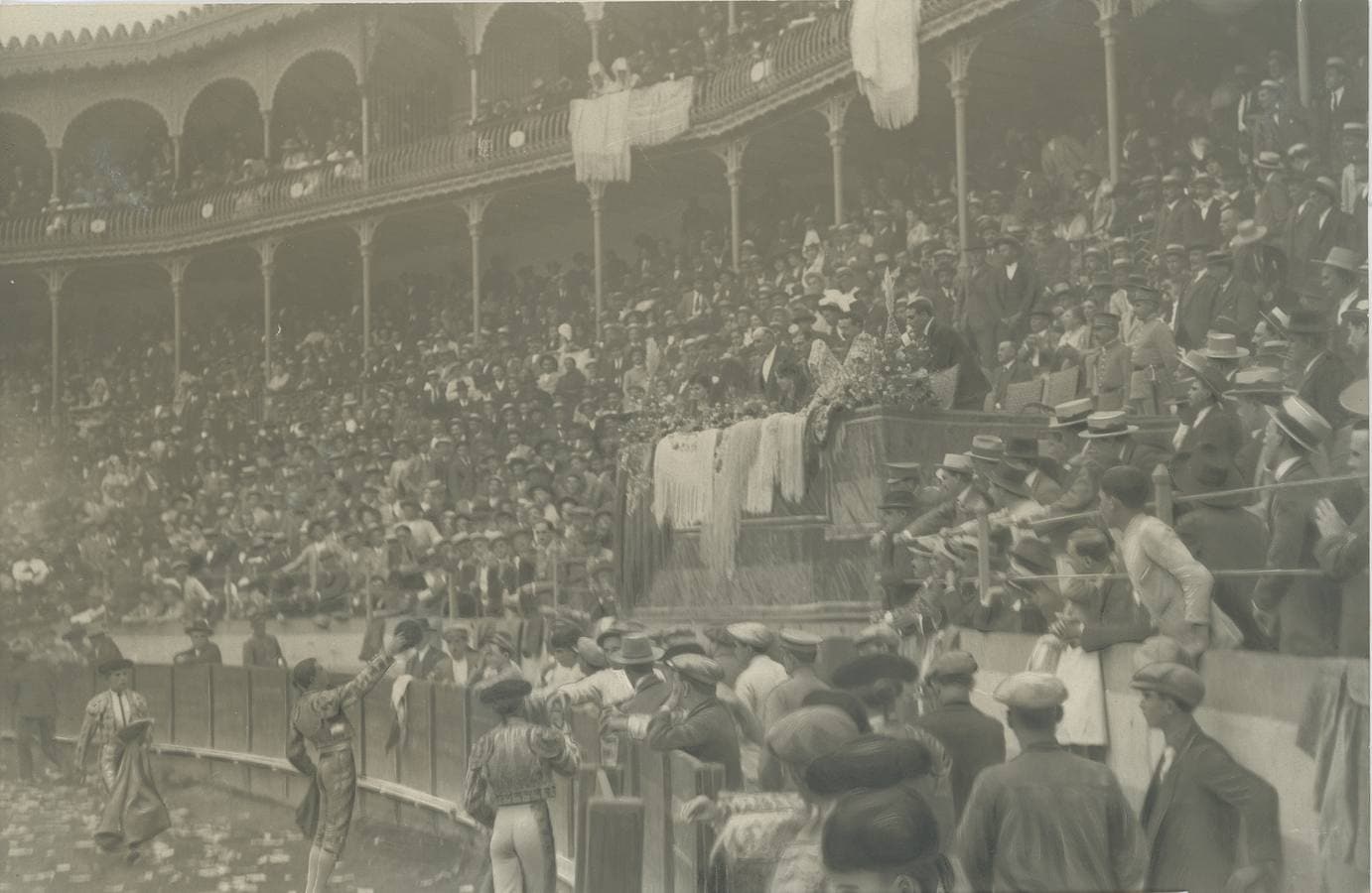 Joselito «El Gallo» en una corrida benéfica en Córdoba en 1916