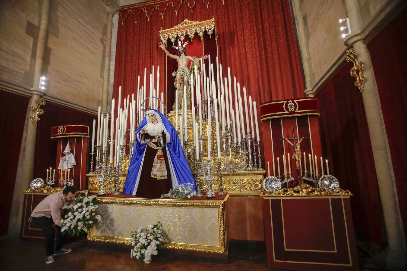 Imágenes de la Semana Santa de Sevilla de 2020: La Resurrección