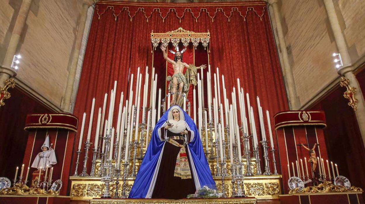 Imágenes de la Semana Santa de Sevilla de 2020: La Resurrección