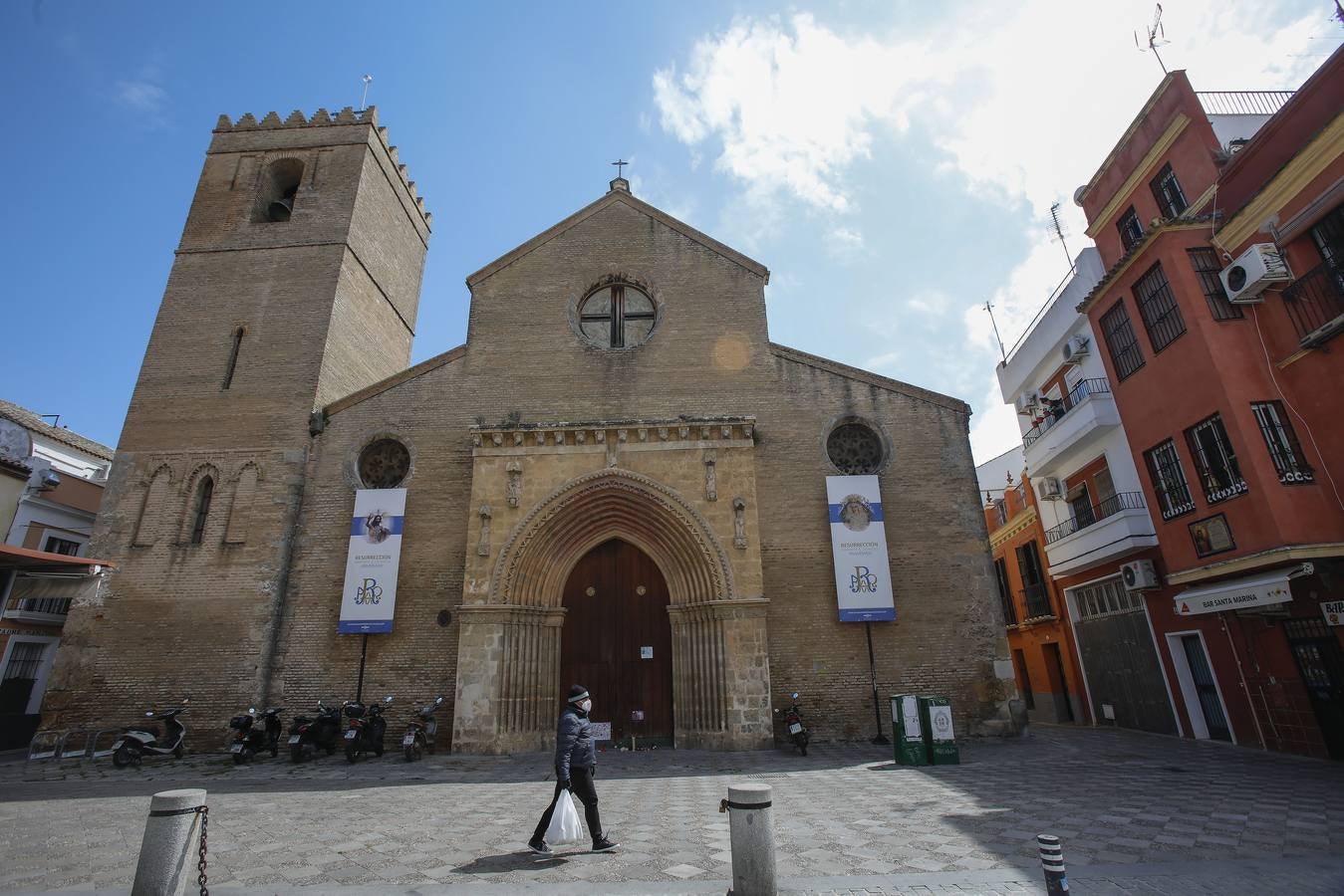 Imágenes de la Semana Santa de Sevilla de 2020: La Resurrección