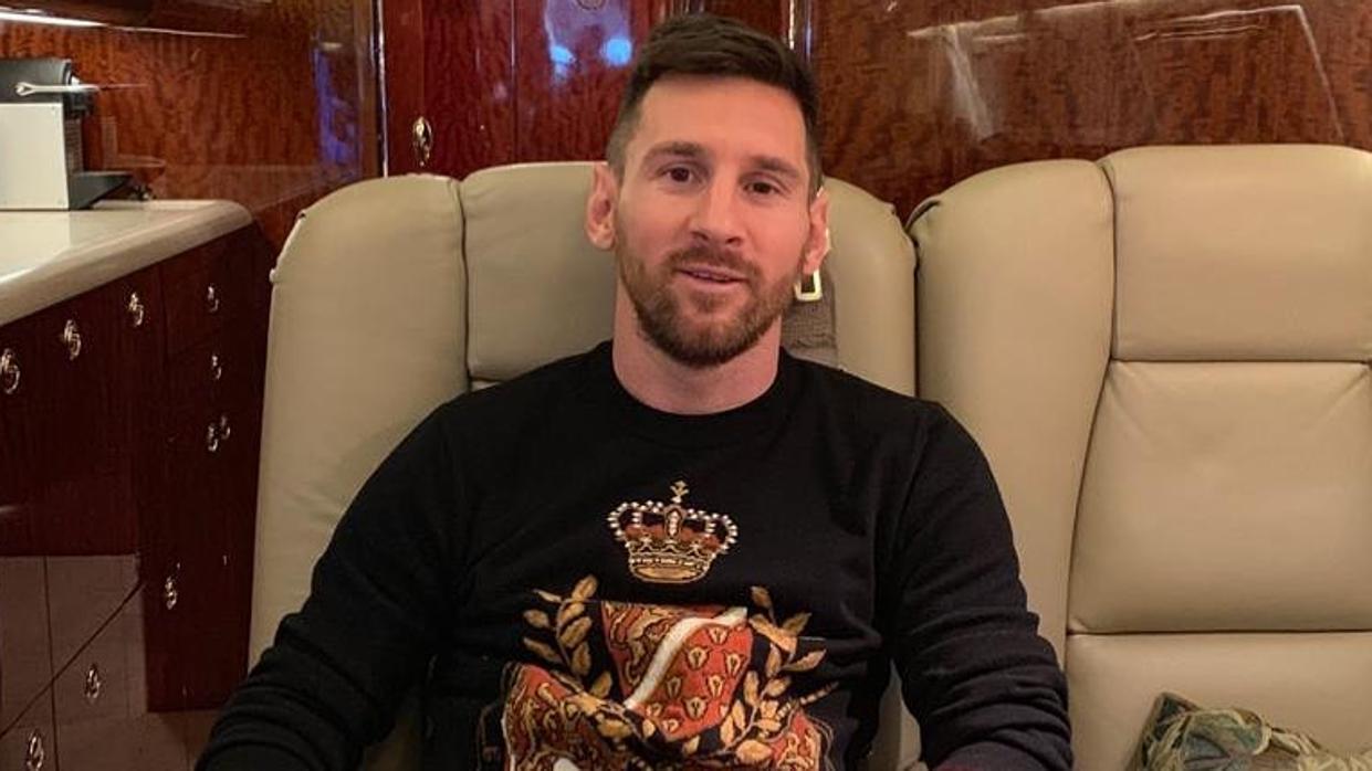 El avión privado de Messi con el que hace de sus viajes experiencias de lujo