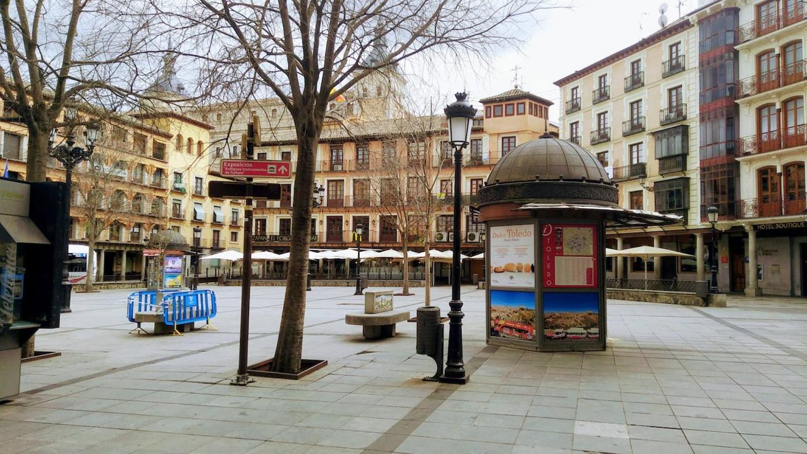 Toledo, ciudad fantasma por el coronavirus