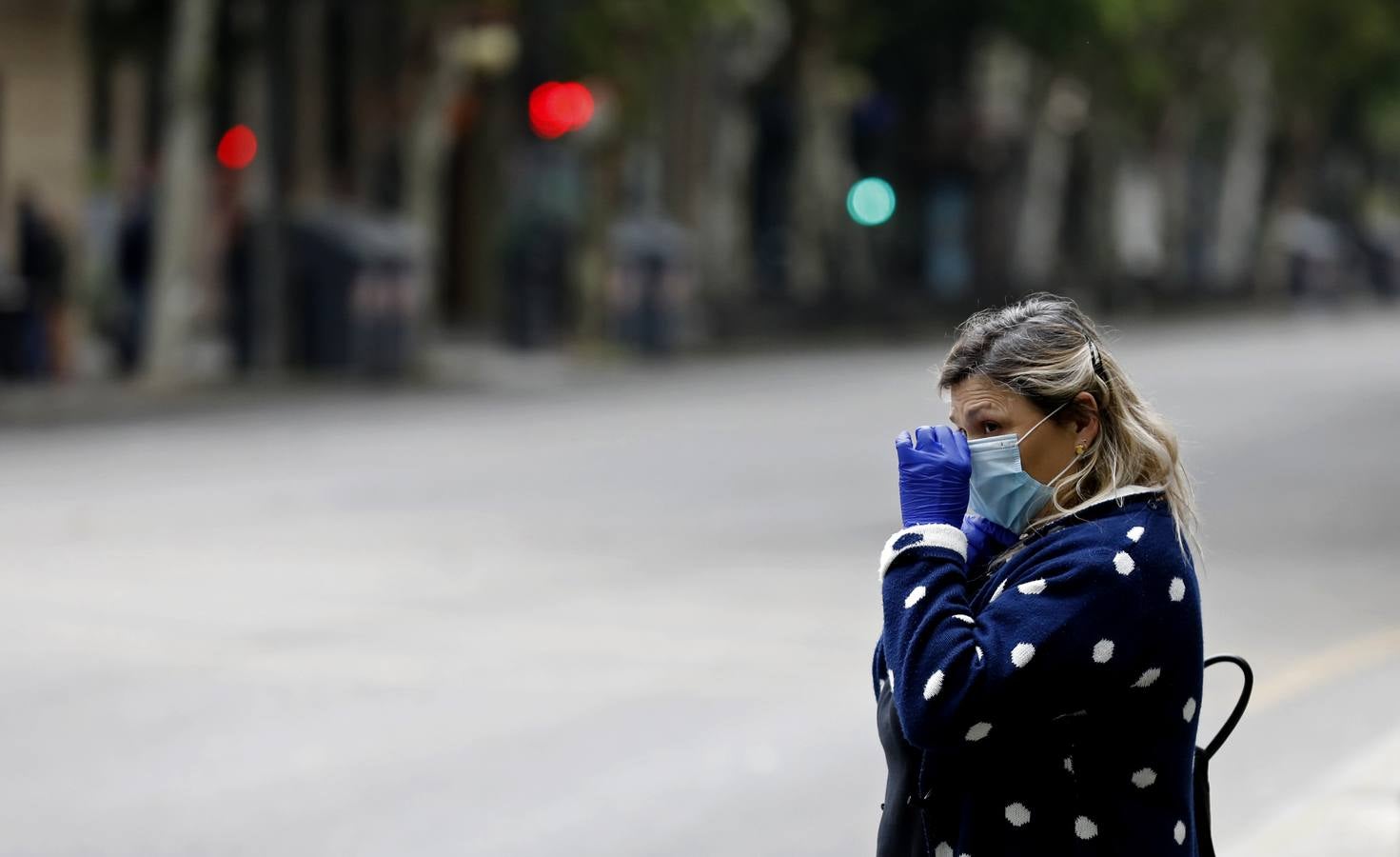 El reparto de mascarillas en Córdoba, en imágenes