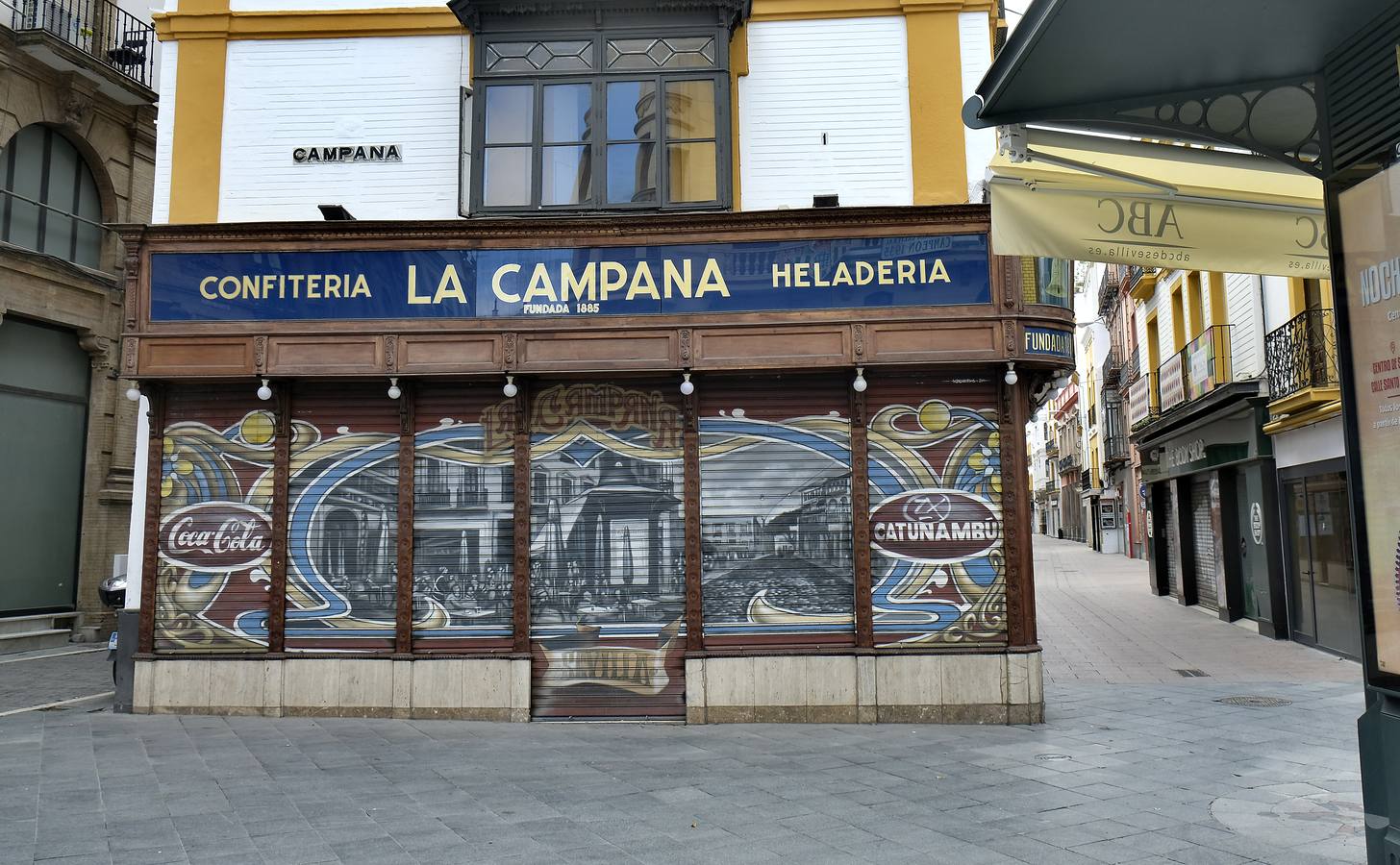 Coronavirus en Sevilla: bares y comercios tradicionales cerrados por el confinamiento