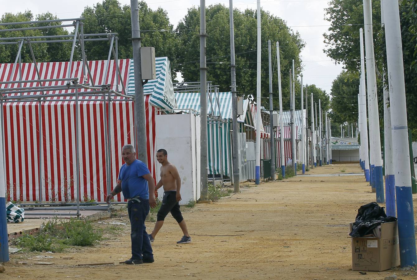 Coronavirus en Sevilla: ambiente el real de Feria