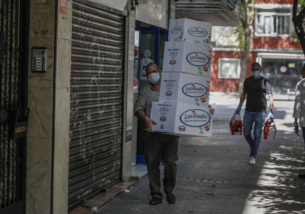 Coronavirus en Sevilla: así transcurre el confinamiento en el barrio de El Juncal