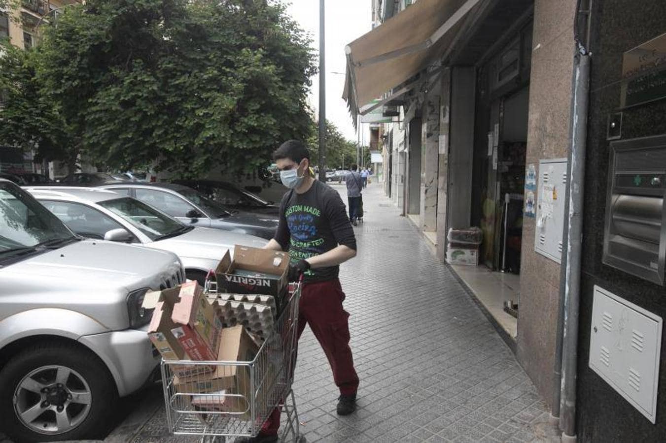 El día a día de Ciudad Jardín de Córdoba durante el coronavirus, en imágenes