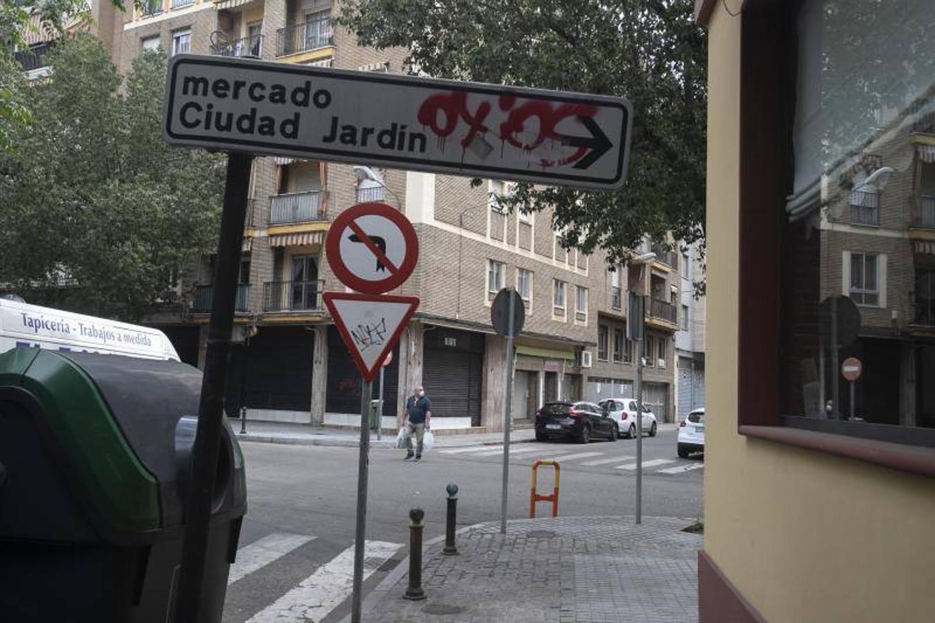 El día a día de Ciudad Jardín de Córdoba durante el coronavirus, en imágenes