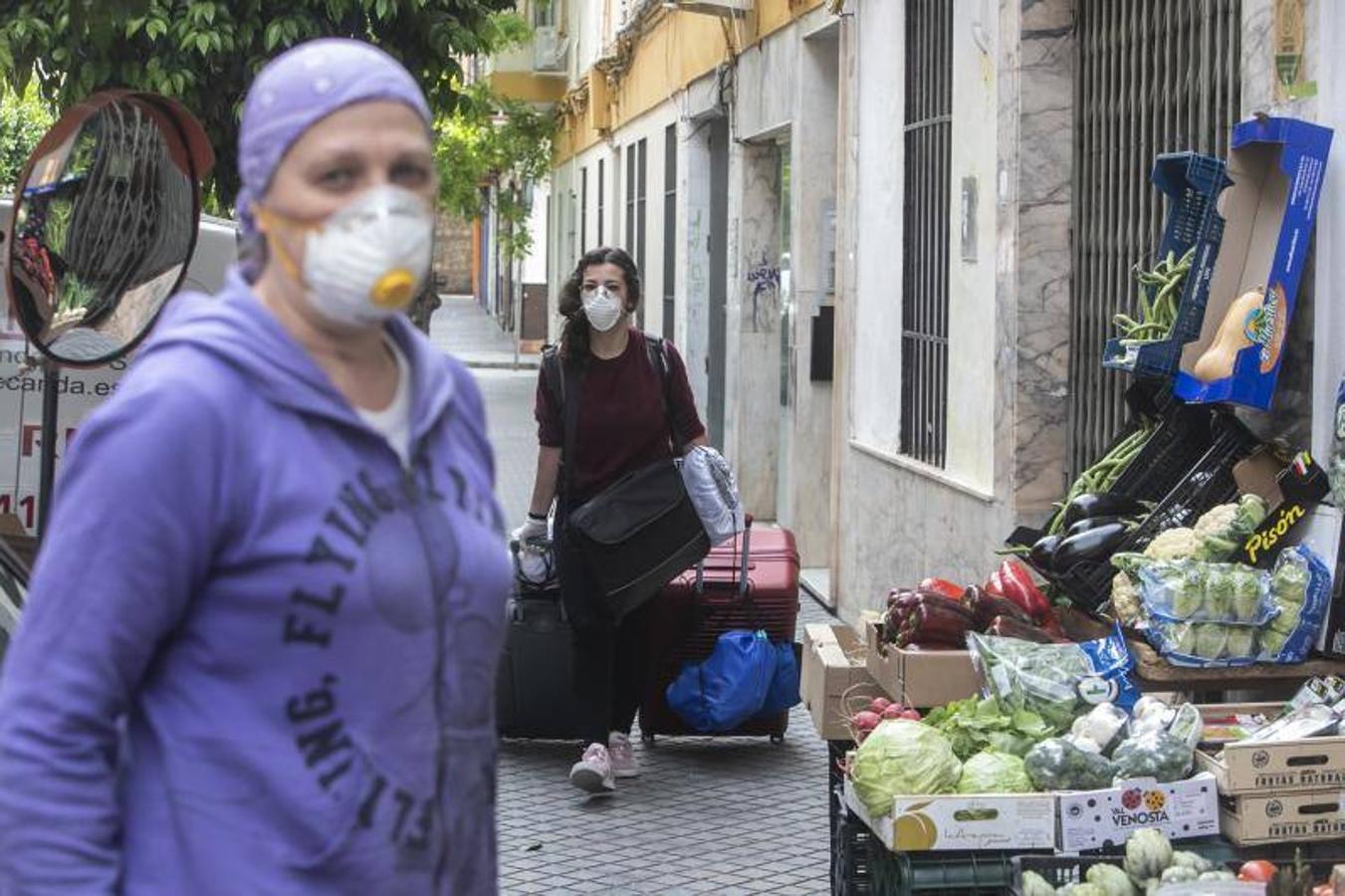 El día a día de Ciudad Jardín de Córdoba durante el coronavirus, en imágenes